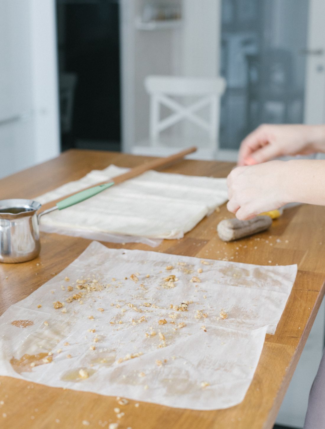 Sweets made by hand